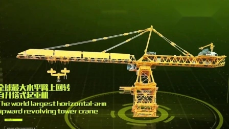 Chinese Top Brand Zoomlion Hammerhead Tower Crane D5200