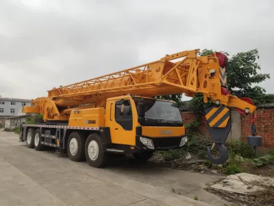 Secondhand Truck Crane Qy70K Used 70t Derrick Chinese Brand Heavy Construction Machinery