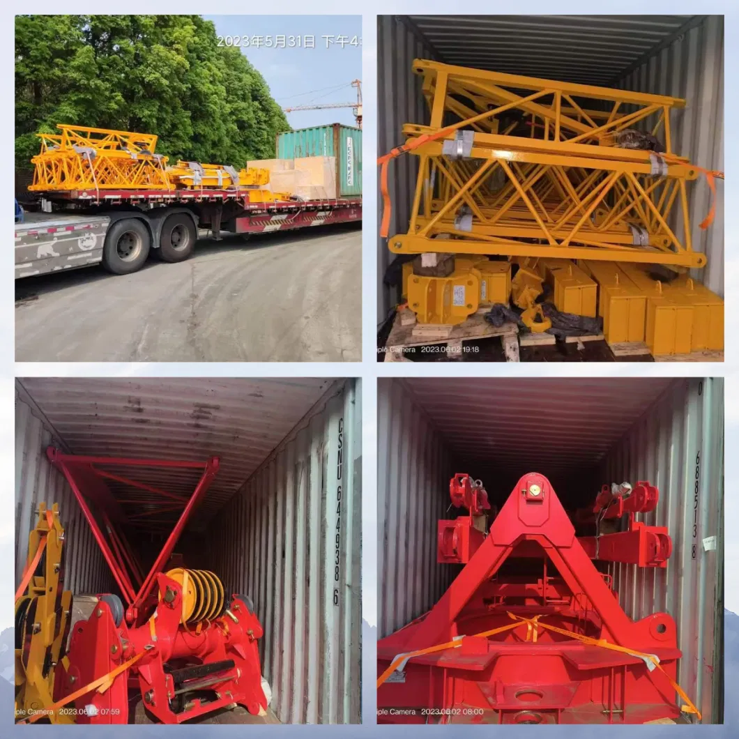 Sun Brand New Derrick Crane Qtdc1830 Derrick Crane Jib Length 18m, Tip Load 3ton, Max Load 4ton for Dismantling Tower Crane